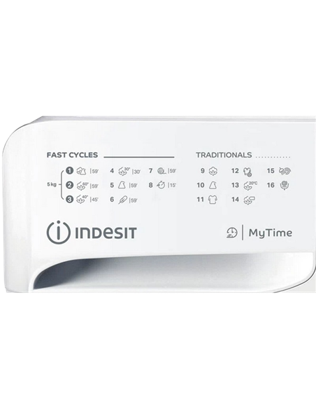 Mașină de spălat Indesit OMTWSA 51052 W EU, 5kg, Alb