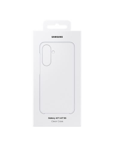 Husă Samsung Clear pentru Galaxy A17, Transparent