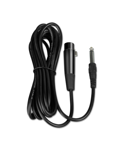 Microfon Karaoke SVEN MK-110, Cu fir, Negru