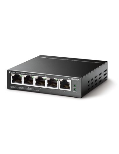 PoE коммутатор TP-LINK TL-SG1005LP, 4x IEEE 802.3af/at