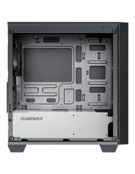 Carcasă PC Gamemax Aero Mini, Mini-Tower, Fără PSU, Negru