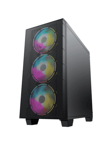 Carcasă PC Gamemax Aero Mini, Mini-Tower, Fără PSU, Negru