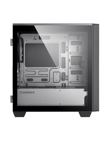 Carcasă PC Gamemax Aero Mini, Mini-Tower, Fără PSU, Negru