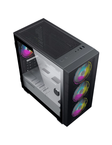 Carcasă PC Gamemax Aero Mini, Mini-Tower, Fără PSU, Negru