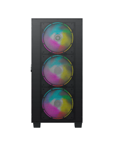 Carcasă PC Gamemax Aero Mini, Mini-Tower, Fără PSU, Negru