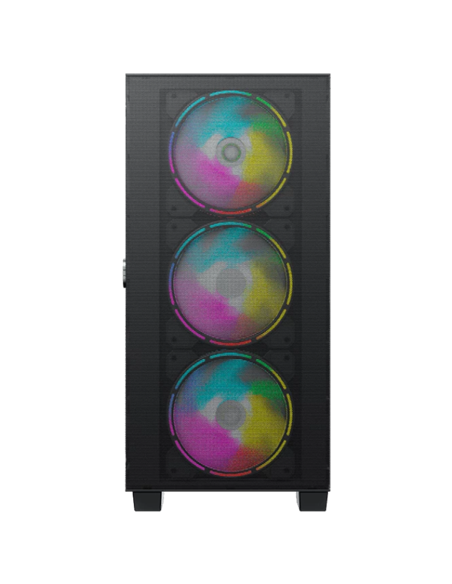 Carcasă PC Gamemax Aero Mini, Mini-Tower, Fără PSU, Negru