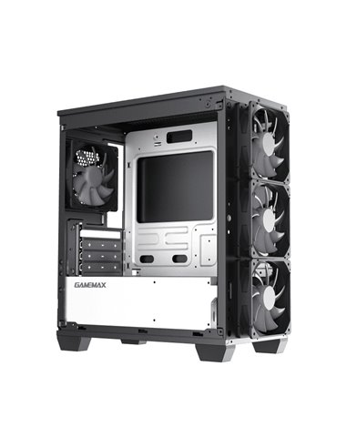 Компьютерный корпус Gamemax Aero Mini, Mini-Tower, Без блока питания, Чёрный
