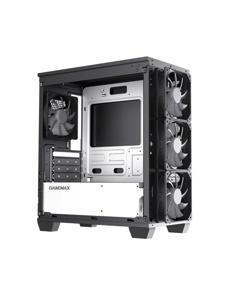 Carcasă PC Gamemax Aero Mini, Mini-Tower, Fără PSU, Negru