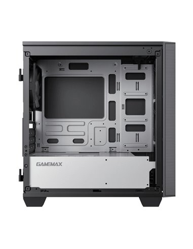 Carcasă PC Gamemax Aero Mini, Mini-Tower, Fără PSU, Negru