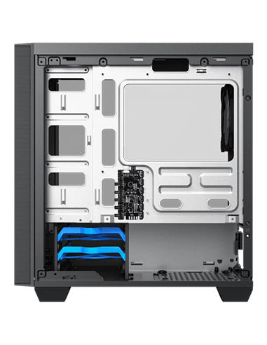 Carcasă PC Gamemax Aero Mini, Mini-Tower, Fără PSU, Negru