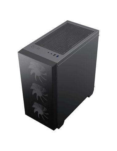 Carcasă PC Gamemax Aero Mini, Mini-Tower, Fără PSU, Negru