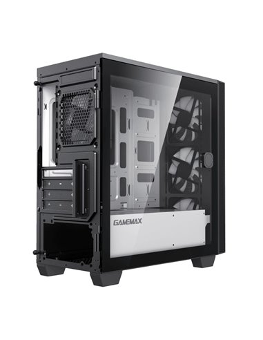 Carcasă PC Gamemax Aero Mini, Mini-Tower, Fără PSU, Negru