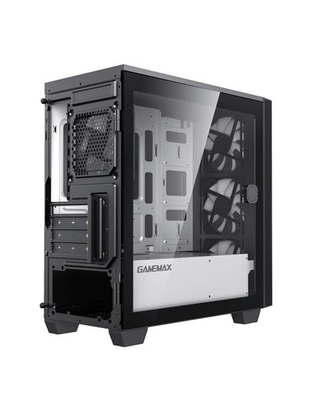 Компьютерный корпус Gamemax Aero Mini, Mini-Tower, Без блока питания, Чёрный Компьютерный корпус Gamemax Aero Mini, Mini-Tower, Без блока питания, Чёрный