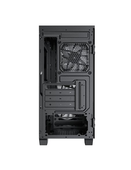 Carcasă PC Gamemax Aero Mini, Mini-Tower, Fără PSU, Negru