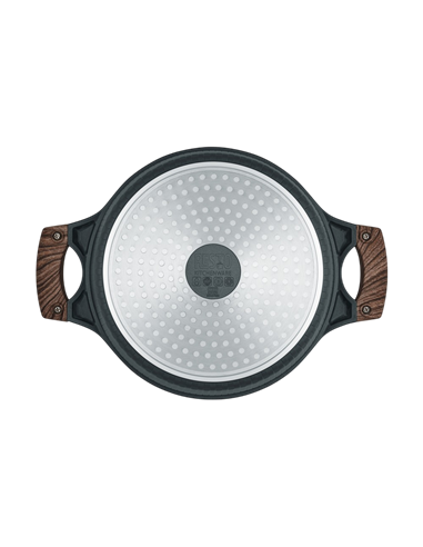 Cratiță RESTO 93903, 4,2L, 24cm, Negru