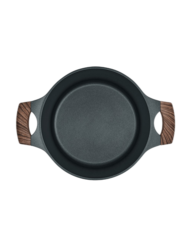 Cratiță RESTO 93903, 4,2L, 24cm, Negru