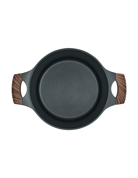 Cratiță RESTO 93903, 4,2L, 24cm, Negru