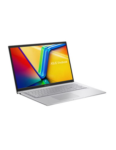 Laptop 17,3" ASUS Vivobook 17 X1704VA, Cool Silver, Intel Core 5 120U, 16GB/512GB, Fără SO