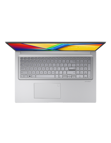 Ноутбук 17,3" ASUS Vivobook 17 X1704VA, Cool Silver, Intel Core 5 120U, 16Гб/512Гб, Без ОС