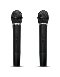 Microfon Karaoke SVEN MK-715, Fără fir, Negru