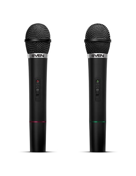 Microfon Karaoke SVEN MK-715, Fără fir, Negru