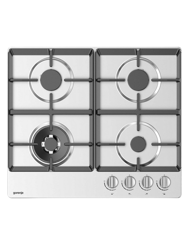 Газовая варочная панель Gorenje GW641XHF, Нержавеющая сталь