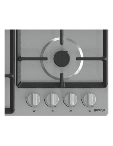 Plită pe gaz Gorenje GW641XHF, Oțel inoxidabil
