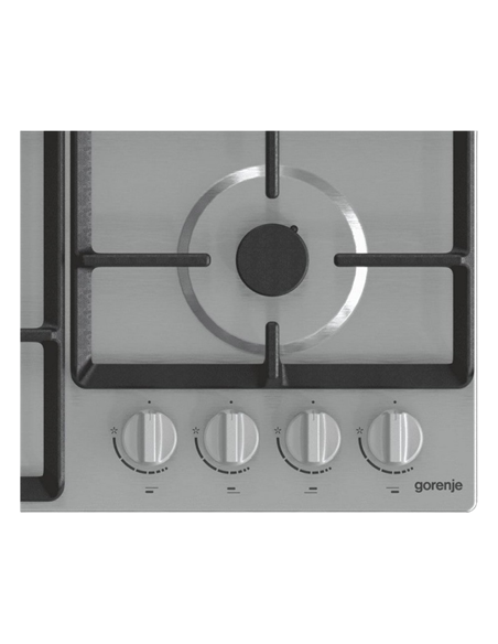 Plită pe gaz Gorenje GW641XHF, Oțel inoxidabil