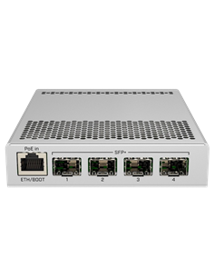 Comutator Router MikroTik CRS305-1G-4S+IN, Argintiu