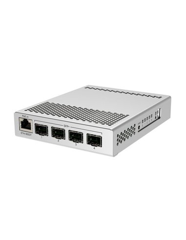 Comutator Router MikroTik CRS305-1G-4S+IN, Argintiu