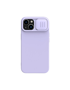 Husă Nillkin iPhone 14 Plus, CamShield Silky Silicone, Violet