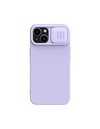 Husă Nillkin iPhone 14 Plus, CamShield Silky Silicone, Violet