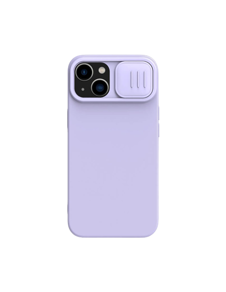 Husă Nillkin iPhone 14 Plus, CamShield Silky Silicone, Violet