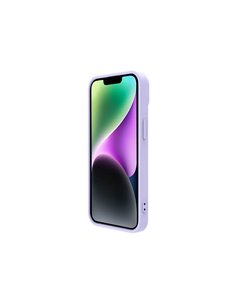 Husă Nillkin iPhone 14 Plus, CamShield Silky Silicone, Violet 2