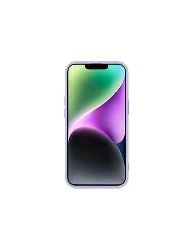 Чехол Nillkin iPhone 14 Plus, CamShield Silky Silicone, Фиолетовый