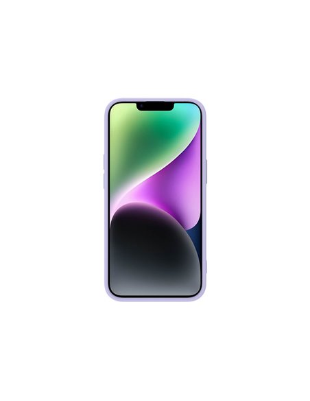 Чехол Nillkin iPhone 14 Plus, CamShield Silky Silicone, Фиолетовый