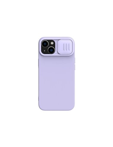Чехол Nillkin iPhone 14 Plus, CamShield Silky Silicone, Фиолетовый