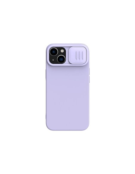 Чехол Nillkin iPhone 14 Plus, CamShield Silky Silicone, Фиолетовый