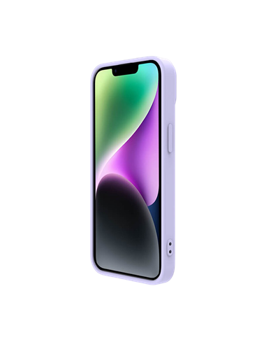 Husă Nillkin iPhone 14 Plus, CamShield Silky Silicone, Violet