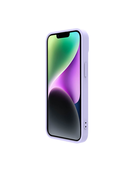 Чехол Nillkin iPhone 14 Plus, CamShield Silky Silicone, Фиолетовый