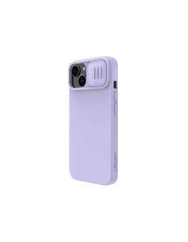 Чехол Nillkin iPhone 14 Plus, CamShield Silky Silicone, Фиолетовый