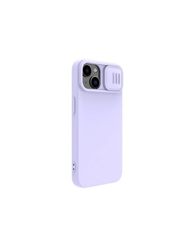 Чехол Nillkin iPhone 14 Plus, CamShield Silky Silicone, Фиолетовый