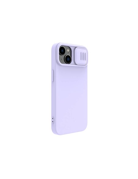 Чехол Nillkin iPhone 14 Plus, CamShield Silky Silicone, Фиолетовый