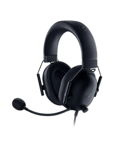 Căști gaming Razer BlackShark V2 X pentru PlayStation, Cu fir, Negru