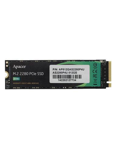 Unitate SSD Apacer AS2280P4U, 512GB, AP512GAS2280P4U-1