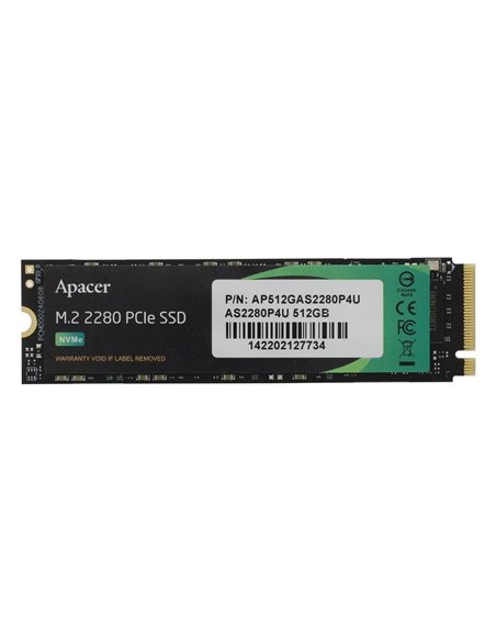 Unitate SSD Apacer AS2280P4U, 512GB, AP512GAS2280P4U-1
