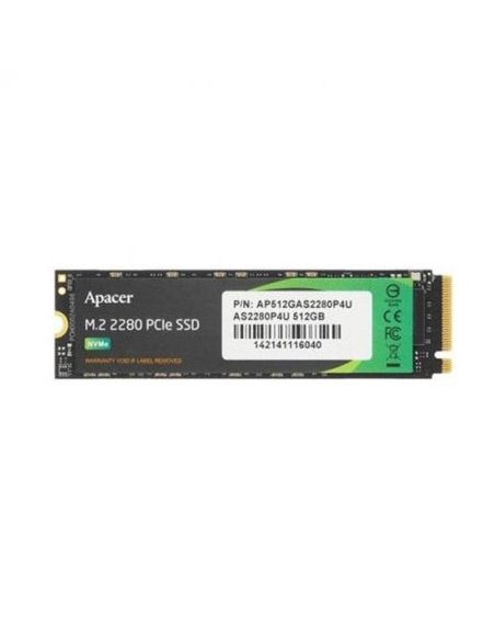 Накопитель SSD Apacer AS2280P4U, 512Гб, AP512GAS2280P4U-1