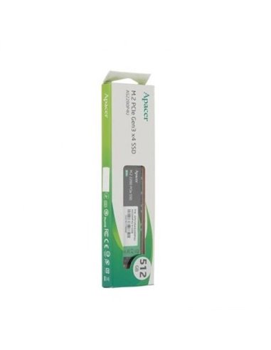 Накопитель SSD Apacer AS2280P4U, 512Гб, AP512GAS2280P4U-1