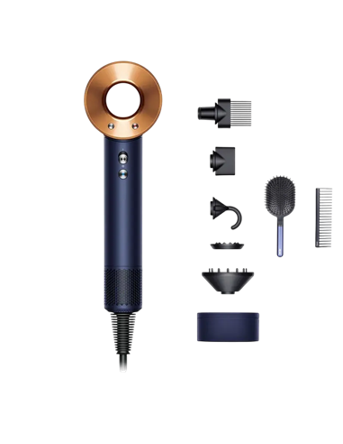 Фен Dyson HD07 Gift Edition, 1600Вт, Prussian Blue | Rich Copper