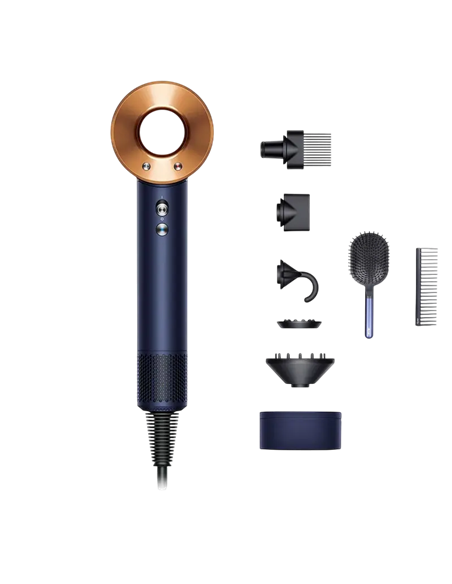 Uscător de păr Dyson HD07 Gift Edition, 1600W, Prussian Blue | Rich Copper